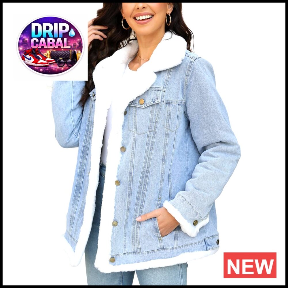 Women's Twill Parka Jacket With Faux Fur Collar, Warm Long Hood Coat